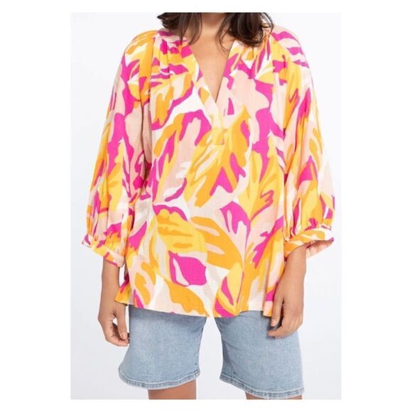 Sanctuary Island Gauze Tunic Make A Splash XL NWT - Picture 1 of 11